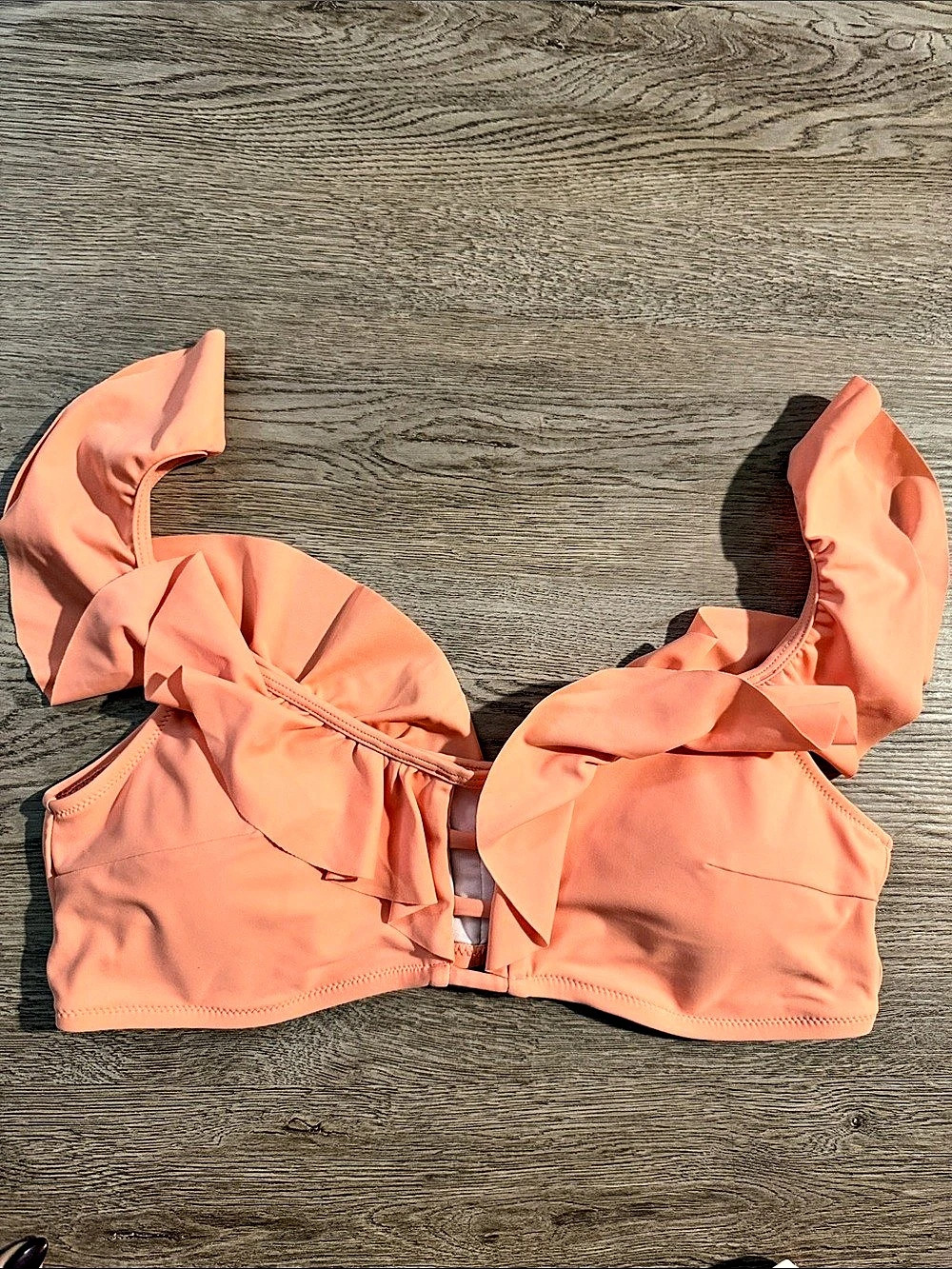 Cupshe Ruffle Striped Bikini - Picture 2 of 5